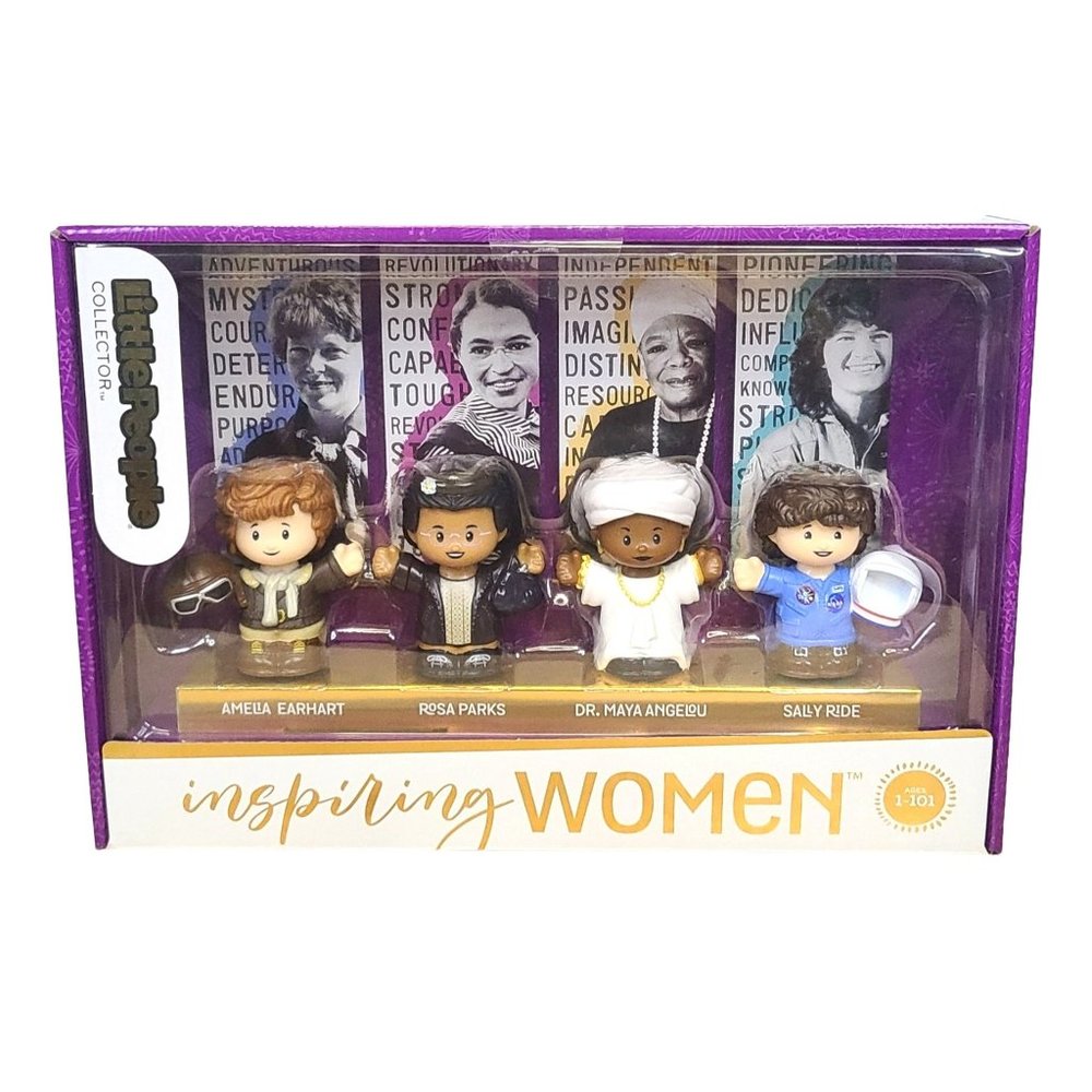 Fisher Price Little People Collector Inspiring Women Figurines Toys